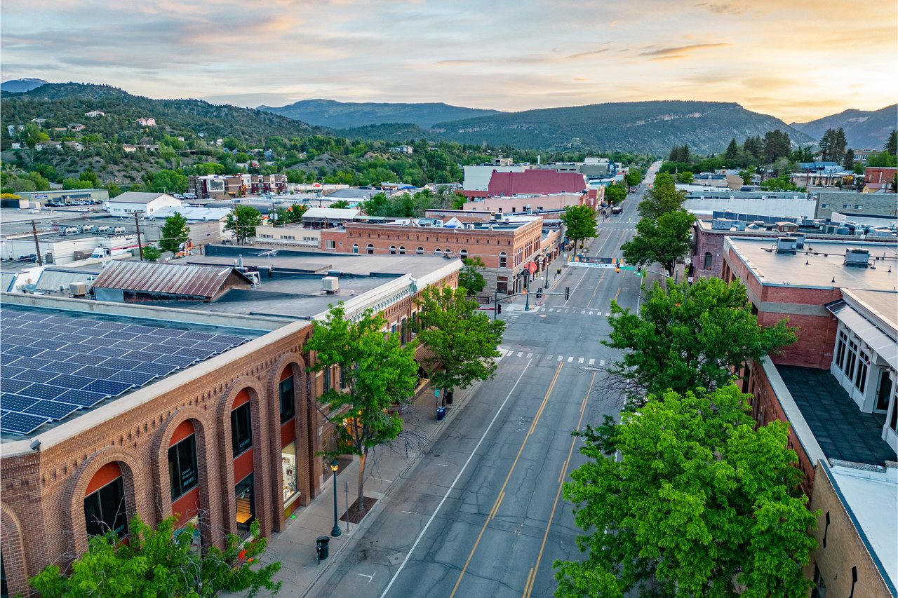 Historic Main Avenue restaurants in downtown Durango